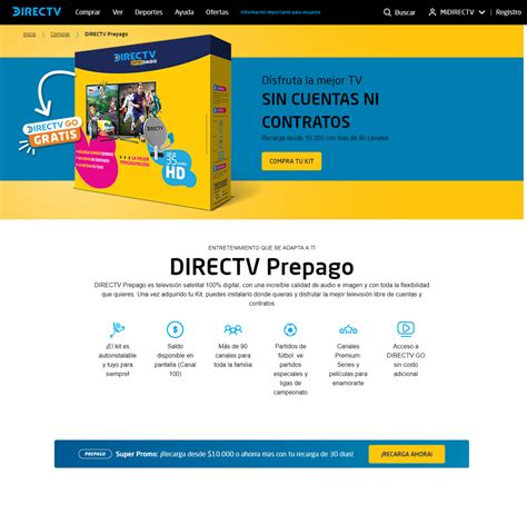 directv prepago colombia